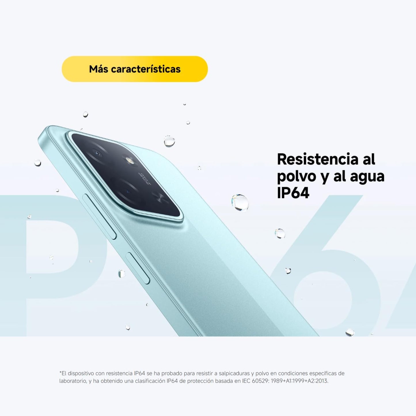 XIAOMI POCO C85 - Smartphone de 8+256GB, Cámara Dual de 50MP con AI, Pantalla inmersiva de 6,9”, Potente procesador Octa-Core, Carga rápida de 33W, 6000mAh, Cargador no Incluido, Negro (Versión ES)