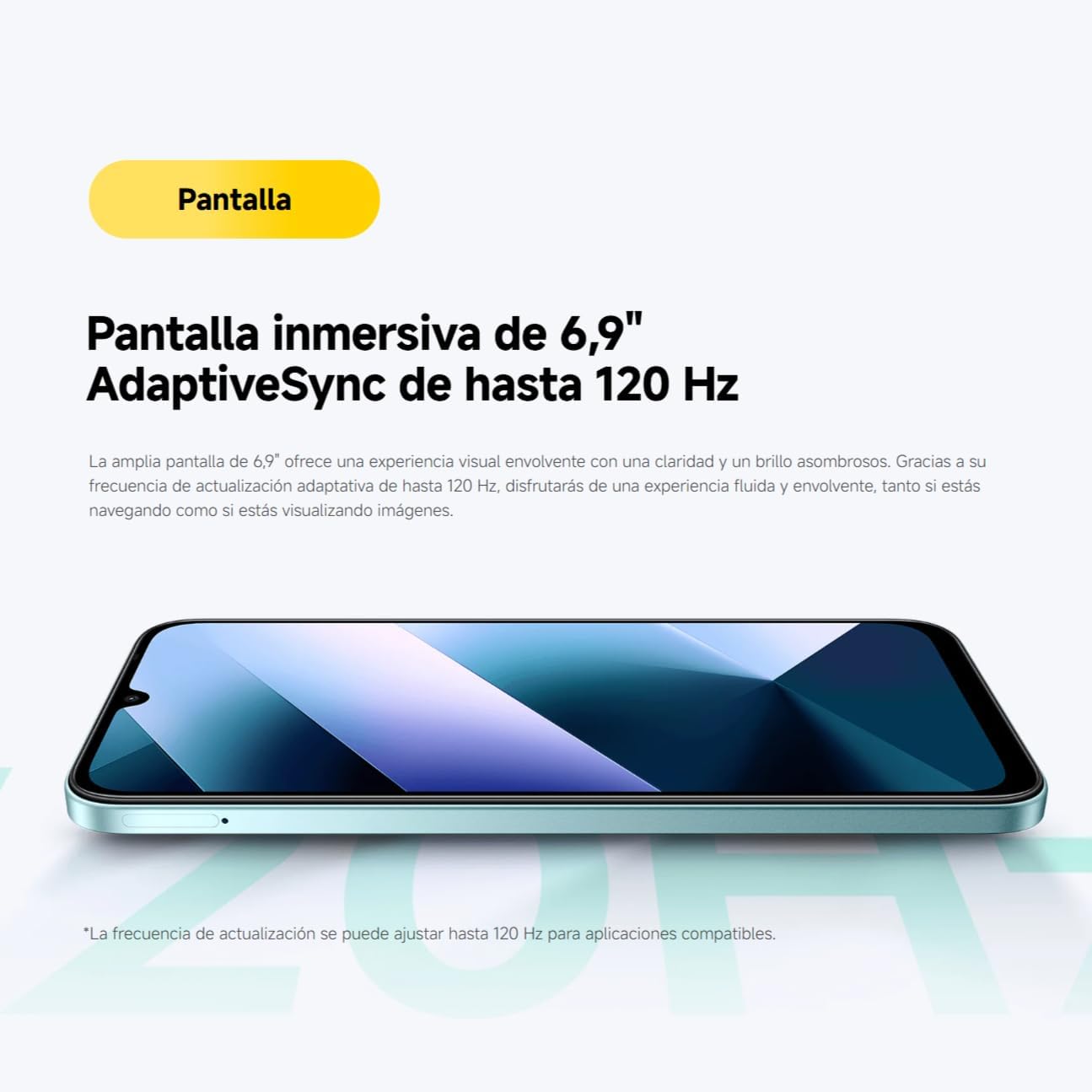 XIAOMI POCO C85 - Smartphone de 8+256GB, Cámara Dual de 50MP con AI, Pantalla inmersiva de 6,9”, Potente procesador Octa-Core, Carga rápida de 33W, 6000mAh, Cargador no Incluido, Negro (Versión ES)