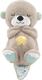 Fisher-Price Nutria Hora de Dormir - Peluche Musical - Con Movimiento, Sonidos y Luces Relajantes - Regalo para Bebés de 0+ Meses (FXC66)