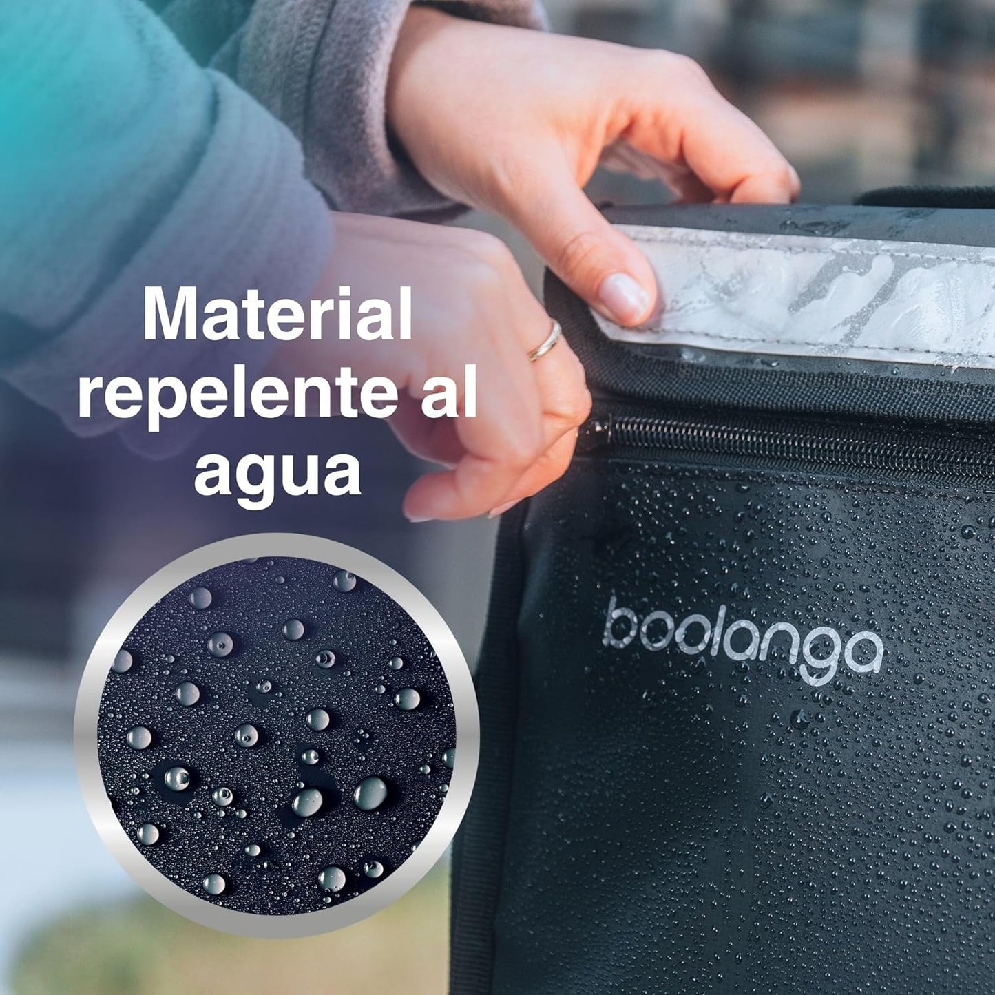 Bolsa de Reparto Isotérmica 89L • Mochila Térmica Extensible Gran Capacidad • 100% Impermeable Tarpaulin 500D • Bandas Reflectantes • Plegable y Ergonómica para Entregas, Negro