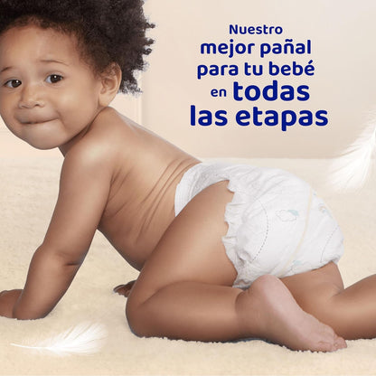 Dodot Pañales Bebé Sensitive, Talla 5 (11-16 kg), 168 Pañales + 4 Pants de Regalo, Hasta 12 h De Protección Antifugas y Cuidado de la Piel, Pack Mensual