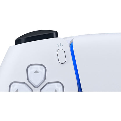 Mando PS5 - Sony Dualsense V2, Para PlayStation 5 y PC, Bluetooth, Retroalimentación háptica, Blanco